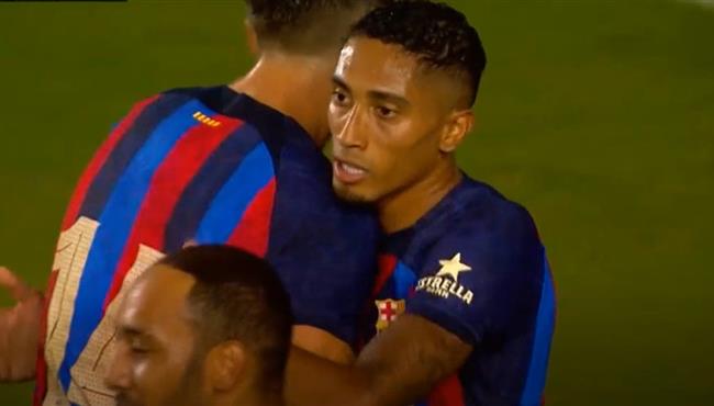 هدف رافينيا الرائع في مرمي انتر ميامي مباراة ودية