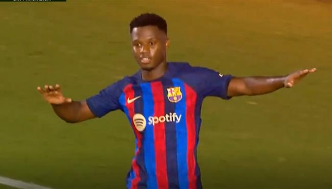 هدف انسو فاتي في مرمي انتر ميامي مباراة ودية