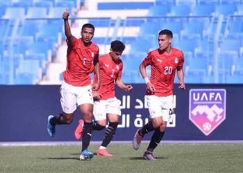 فيديو منتخب مصر للشباب يستهل مشواره بكأس العرب بالفوز على عمان
