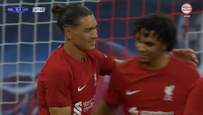 هدف داروين نونيز الاول في مرمي لايبزيج