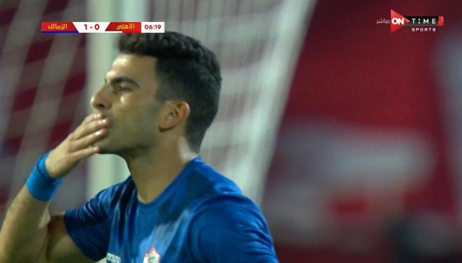 هدف احمد زيزو في مرمي الاهلي بعد خطأ محمد الشناوي بنهائي كأس مصر