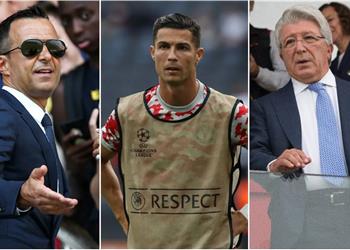 كواترو وكيل رونالدو متفائل بإمكانية انتقاله لـ أتلتيكو مدريد