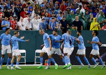 فيديو هالاند يسجل هدفه الأول مع مانشستر سيتي أمام بايرن ميونخ