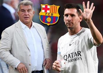 لابورتا أعتقد أنني مدين لـ ميسي وقصته مع برشلونة لم تنتهي بعد