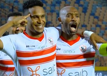 فيديو الجزيري يتلاعب بدفاع سموحة ويسجل هدف الزمالك الثاني