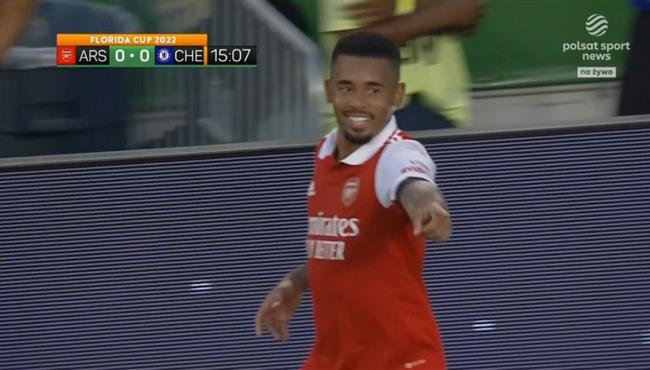 هدف جابريل جيسوس الرائع في مرمي تشيلسي