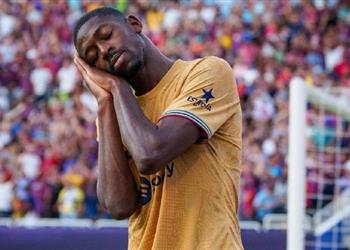 فيديو تسديدة رائعة ديمبلي يتوهج ويسجل هدف برشلونة الثاني في يوفنتوس