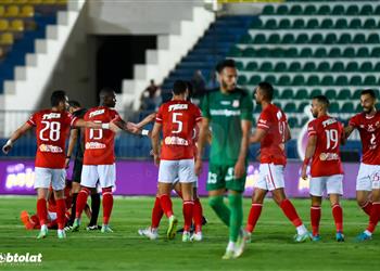 فيديو ديانج يسجل هدف الأهلي الأول أمام مصر المقاصة