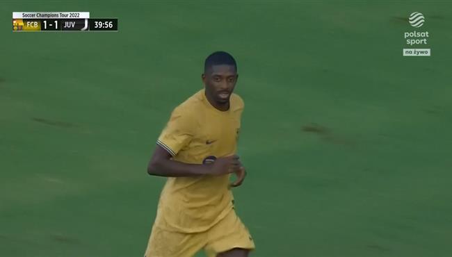 هدف عثمان ديمبلي الثاني في مرمي يوفنتوس