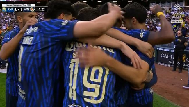 هدف كلوب امريكا في مرمي ريال مدريد 1 0 مباراة ودية