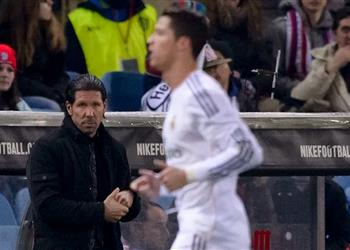 جماهير أتلتيكو مدريد تهدد سيميوني بسبب رونالدو