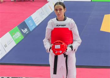 شهد الحسيني تخسر من بطلة إسبانيا 5 1 في نصف نهائي التايكوندو بدورة البحر المتوسط