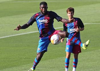 قلق في برشلونة بسبب أومتيتي وريكي بويج