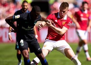 فيديو مانشستر يونايتد يخسر أمام أتلتيكو مدريد بهدف ودي ا