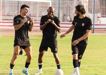 مران الزمالك تصعيد 4 ناشئين ومشاركة عمر السعيد وشيكابالا