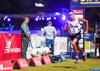 محمد الجندي يحرز فضية بطولة العالم للخماسي الحديث بالإسكندرية