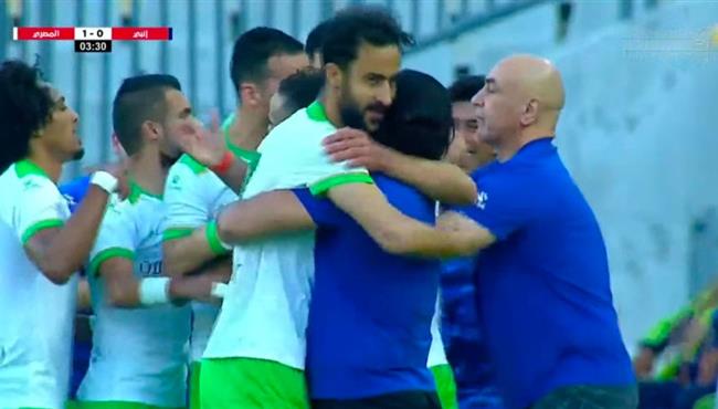 اهداف مباراة المصري وانبي 1 1 الدوري المصري