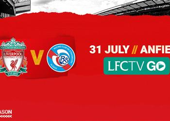 موعد والقنوات الناقلة لمباراة ليفربول وستراسبورج الودية اليوم