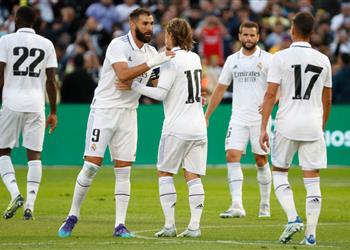 تشكيل ريال مدريد ضد يوفنتوس بنزيما وفينيسيوس في الهجوم