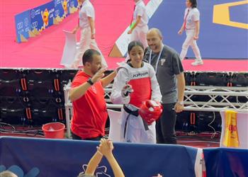 آية شحاتة تخسر من بطلة كرواتيا وتكتفي بالميدالية البرونزية في التايكوندو