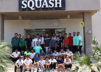 أبطال العالم في الاسكواش يستعدون للبطولة العربية بمعسكر مغلق