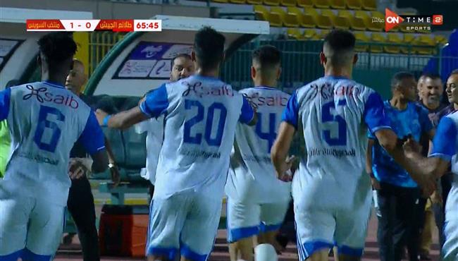 هدف فوز منتخب السويس علي طلائع الجيش 1 0 كاس مصر