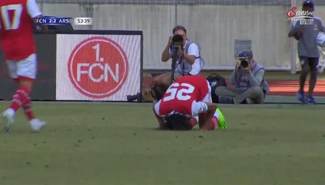 هدف محمد النني العالمي في مرمي نورنبيرج مباراة ودية