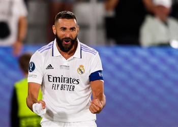 بنزيما يعلق على تتويج ريال مدريد بالسوبر الأوروبي أمام فرانكفورت