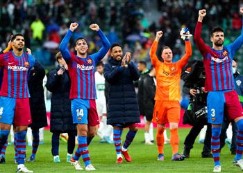 برشلونة يسجل 17 لاعب ا في الليجا