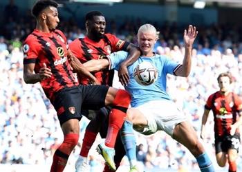 فيديو مانشستر سيتي يواصل انتصاراته برباعية أمام بورنموث ويتصدر الدوري الإنجليزي