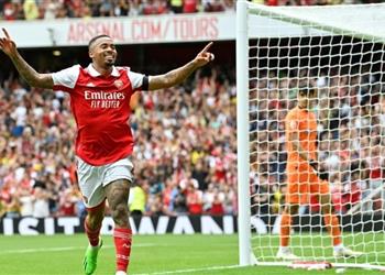 فيديو أمام أنظار محمد النني آرسنال يهزم ليستر سيتي برباعية وجيسوس يتألق