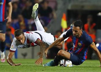 برشلونة يخسر بوسكيتس في مباراته القادمة بالدوري الإسباني