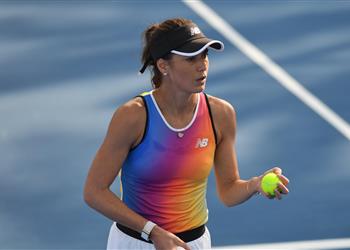 ميار شريف تصطدم ببطلة ويمبلدون في افتتاح مشوارها ببطولة سينسيناتي للتنس