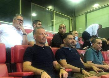 ميكالي وكلاتنبرج يحضران مباراة الأهلي ومصر المقاصة في كأس مصر