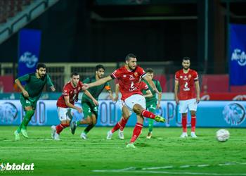 فيديو رامي ربيعة يسجل هدف الأهلي الأول أمام مصر المقاصة في كأس مصر