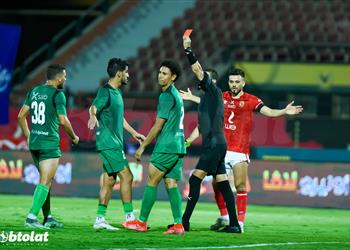 نقل مراقب مباراة الأهلي ومصر المقاصة إلى المستشفى