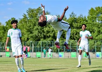 منتخب السعودية الأولمبي يختتم تحضيراته لنهائي دورة التضامن الإسلامي