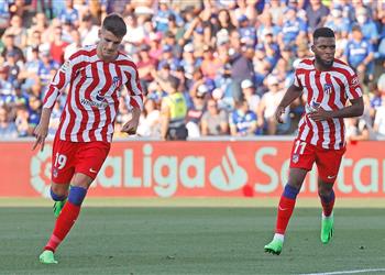 موراتا يقود أتلتيكو مدريد للفوز على خيتافي بثلاثية في الدوري الإسباني