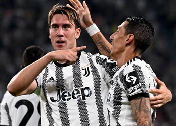 دي ماريا وفلاهوفيتش يقودان يوفنتوس للفوز على ساسولو بالدوري الإيطالي