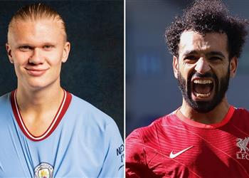 ترتيب هدافي الدوري الإنجليزي بعد نهاية الجولة الثانية صيام محمد صلاح وهالاند