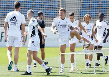 أنباء سارة في مران ريال مدريد قبل مباراة سيلتا فيجو في الدوري الإسباني