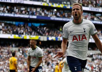 فيديو توتنهام يهزم ولفرهامبتون برأسية هاري كين في الدوري الإنجليزي