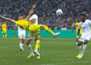 فيديو مصطفى محمد يصنع ركلة جزاء ونانت يسقط أمام مارسيليا بالدوري الفرنسي