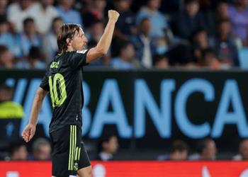 مودريتش حزين لرحيل كاسيميرو وأشكر جماهير سيلتا فيجو على لفتتهم الرائعة