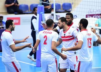 تعرف على جدول مواعيد مباريات طائرة الزمالك في بطولة بني ياس الودية