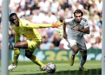 فيديو بمساعدة أخطاء ميندي ورفاقه تشيلسي ي سقط بثلاثية أمام ليدز يونايتد