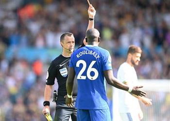 رقم قياسي سلبي لـ كوليبالي بالدوريات الخمس الكبرى بعد طرده في مباراة تشيلسي وليدز يونايتد