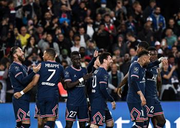 تشكيل باريس سان جيرمان ضد ليل في الدوري الفرنسي ميسي ومبابي ونيمار في الهجوم