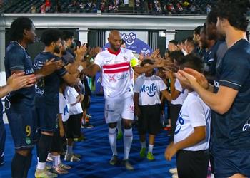 فيديو ممر شرفي من الاتحاد السكندري للاعبي الزمالك بعد التتويج بـ الدوري المصري