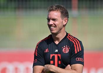 ناجيلسمان عن قرعة دوري الأبطال ليفاندوفسكي أول ما جاء في ذهني وأتمنى مواصلة التفوق ضد برشلونة